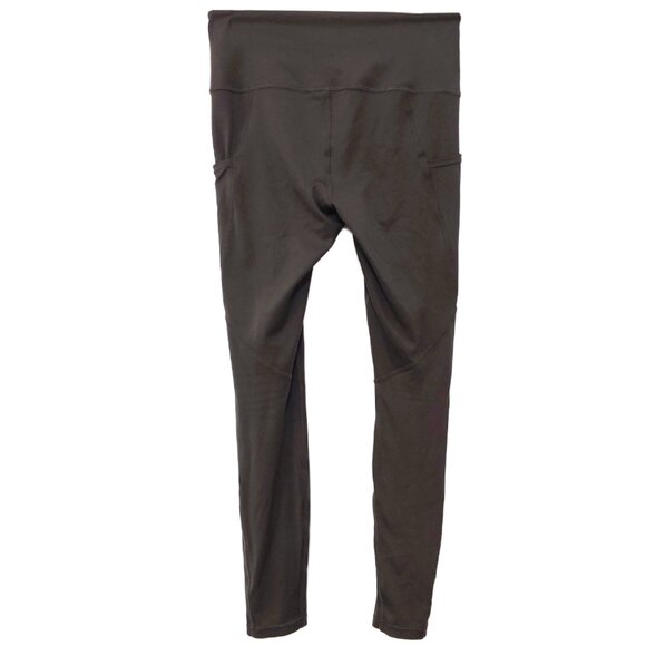 Quince Ultra-Soft High-Rise Pocket Legging in Olive - Picture 5 of 7